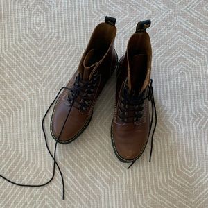 Brown Doc Martens Leona